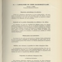 Rapport CNRS 1963-1964