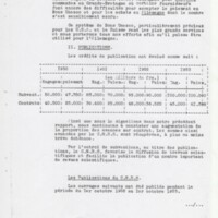 Rapport CNRS 1952-1953