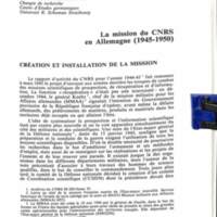 Cahiers pour l'histoire du CNRS 3