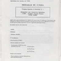 Bulletin de l'Association des anciens et des amis du CNRS n°2