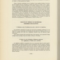 Rapport CNRS 1963-1964