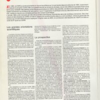 Rapport CNRS 1984