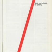 Rapport CNRS 1984