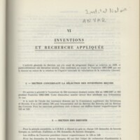 Rapport CNRS 1968