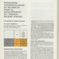 Rapport CNRS 1975