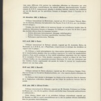 Rapport CNRS 1961-1962