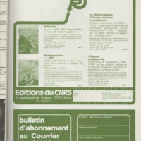 Le courrier du CNRS 28