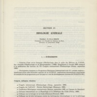 Rapport CNRS 1969
