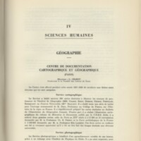 Rapport CNRS 1957-1958