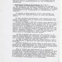 Rapport CNRS 1952-1953