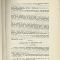Rapport CNRS 1957-1958