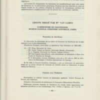 Rapport CNRS 1964-1965