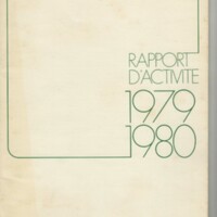 Rapport CNRS 1979-1980