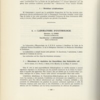 Rapport CNRS 1961-1962