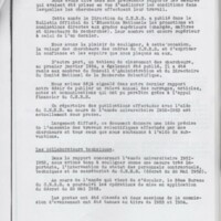 Rapport CNRS 1953-1954