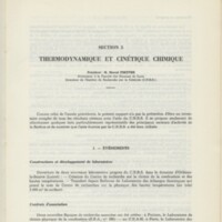 Rapport CNRS 1969