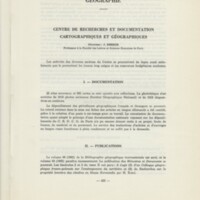 Rapport CNRS 1964-1965
