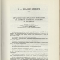 Rapport CNRS 1964-1965