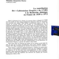 Cahiers pour l'histoire du CNRS 4