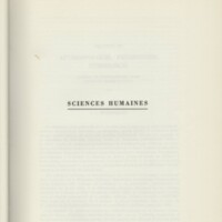 Rapport CNRS 1967