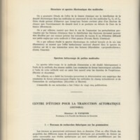 Rapport CNRS 1962-1963