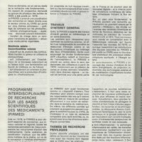 Rapport CNRS 1979-1980