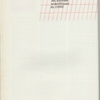 Rapport CNRS 1983