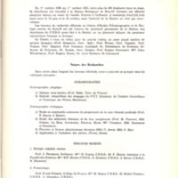 Rapport CNRS 1956-1957