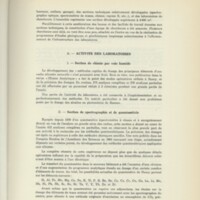 Rapport CNRS 1960-1961