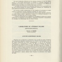Rapport CNRS 1963-1964