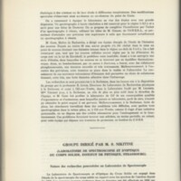 Rapport CNRS 1961-1962