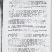 Rapport CNRS 1953-1954