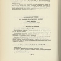 Rapport CNRS 1960-1961