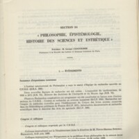 Rapport CNRS 1969