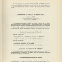Rapport CNRS 1963-1964