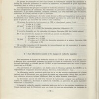 Rapport CNRS 1969