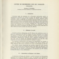 Rapport CNRS 1963-1964