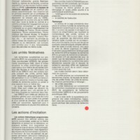 Rapport CNRS 1983