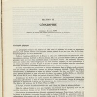 Rapport CNRS 1969