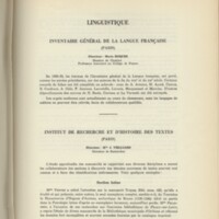 Rapport CNRS 1958-1959
