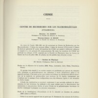 Rapport CNRS 1960-1961