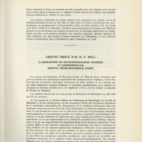 Rapport CNRS 1961-1962