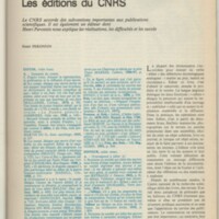 Le courrier du CNRS 31
