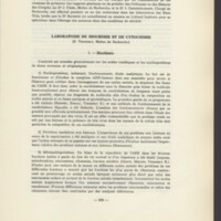 Rapport CNRS 1961-1962