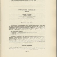 Rapport CNRS 1962-1963