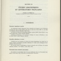 Rapport CNRS 1967