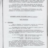 Rapport CNRS 1953-1954