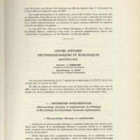 Rapport CNRS 1963-1964