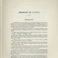 Rapport CNRS 1967
