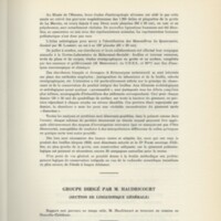 Rapport CNRS 1961-1962